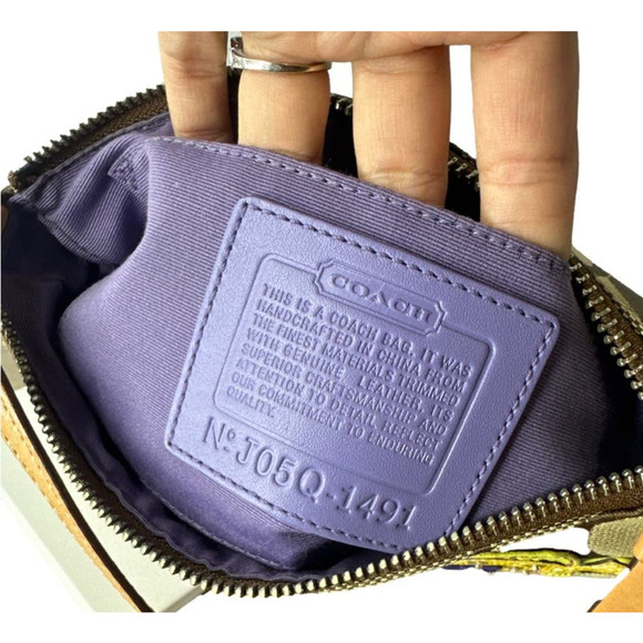 COACH y2k Limited Edition Under the Sea Small Mini Bag Purse / Wristlet - Picture 8 of 10